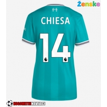 Ženske Nogometnih dresov Liverpool Federico Chiesa #14 Tretji 2025-26 Kratki rokavi